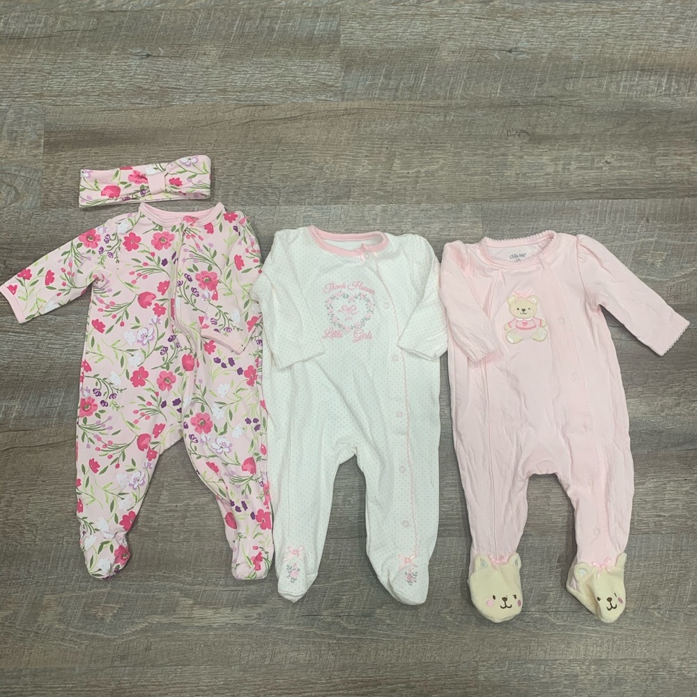 Little Me PJs - Set of 3